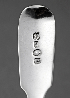 York Silver Teaspoon Collection (6) - Barber, Cattle, North